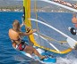 Preview: Bic Techno 185 D Blue Line beim Windsurfen