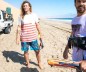Preview: Duotone Boardshorts DT19inch Turquoise am Strand