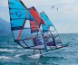 Preview: Duotone E_Pace Freeride Segel zu zweit beim Windsurfen