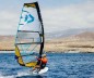 Preview: Duotone E_Pace Segel C15 white mustard 026 beim Windsurfen