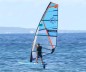 Preview: Duotone F Pace Foil Riding Windsurf Segel beim Foilen am See