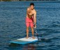 Preview: Fanatic Fly Sup Bamboo Edition beim Paddeln