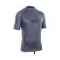 Preview: ION Promo Rashguard Men S/S Steel Vorderansicht