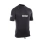 Preview: ION Promo Rashguard Men S/S Schwarz Vorderansicht