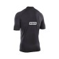 Preview: ION Promo Rashguard Men S/S Schwarz Rückenansicht