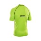 Preview: ION Promo Rashguard Men S/S Lime Rückenansicht