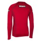 Preview: ION Promo Rashguard Men L/S Rot Rückenansicht