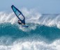 Preview: Neil Pryde Atlas Pro C2 Aqua/Pink beim Windsurfen