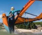 Preview: Neil Pryde Dragonfly C2 Orange/Blau 023 zum Strand