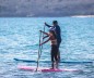 Preview: Starboard Sup Go 11.2 x 32" Carbon Top Wave zu Zweit Paddeln