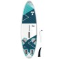 Preview: Tahe Techno 185 D Windsurfboard mit Finne + Schwert