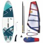 Preview: Tahe Techno Board + Evolution II Rig Freeride Einsteiger Windsurfboard