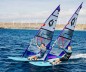 Preview: Duotone Blitz Board C56 Aqua Windsurf 026  beim Windsurfen