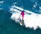 Preview: Loftsails Wavescape Segel Orange beim Sprung
