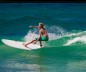 Preview: Koalition Surboard Leash 8.0 7mm Cobe Rot