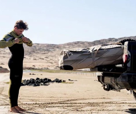 Duotone Combi Bag Größe vor dem Kiten