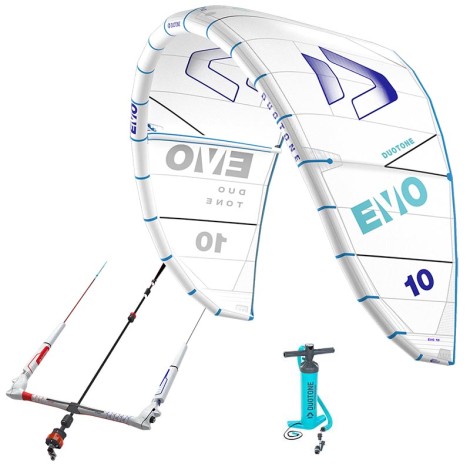 Duotone Evo Kite Concept Blue C12 Weiß 025