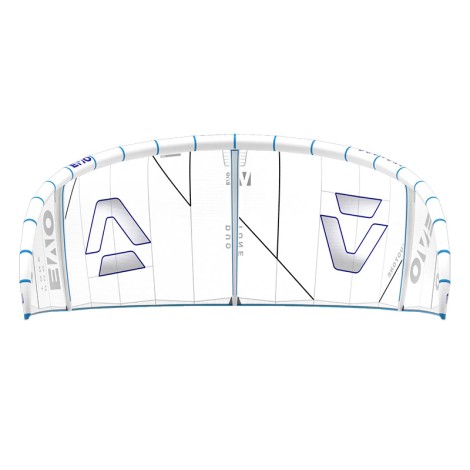 Duotone Evo Kite Concept Blue C12 Weiß 025  Draufsicht