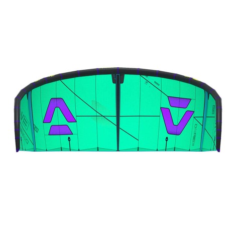 Duotone Evo Kite SLS C12 Green.Purple 2026 Unteransicht