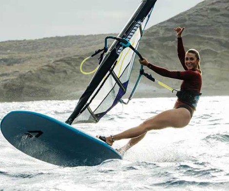 Duotone Eagle Set + EPX Freeride Rig  Windsurfen