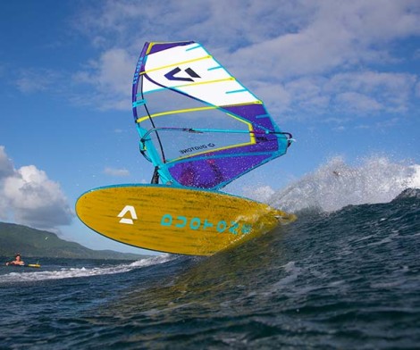 Duotone FreeWave SLS Board 024 das Unterwasserschiff