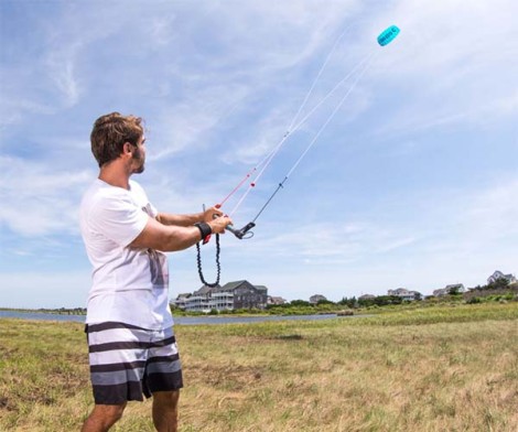 Duotone Lizard Einstieg Kite beim Kiten lernen