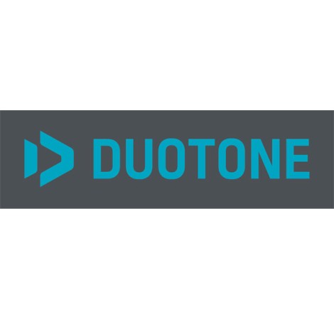 Autoaufklaber Duotone Logo Sticker Grau