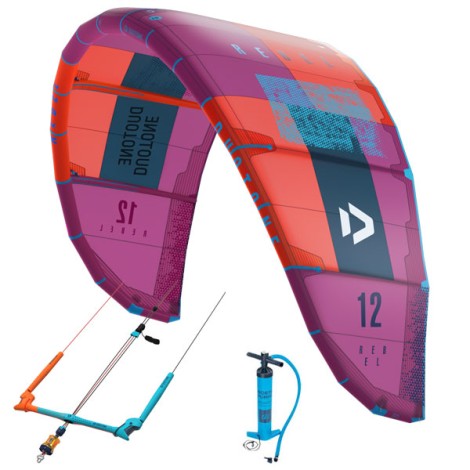 Duotone Rebel 2019 Freeride Kite Farbe Rot