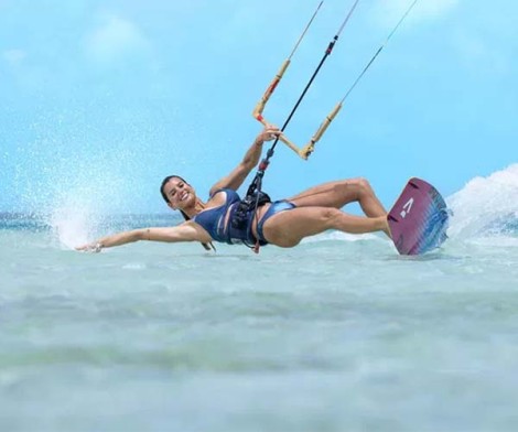 Preview: Duotone Soleil Concept Blue Freeride 2026 einfach nur Spaß