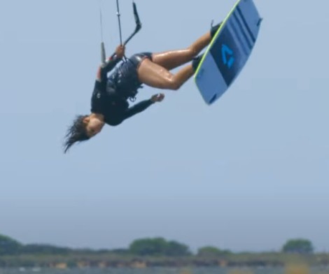 Duotone Team Freestyle Board 136 + 144  beim Kiten
