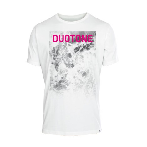 Duotone Tee SS Rasterized Weiß