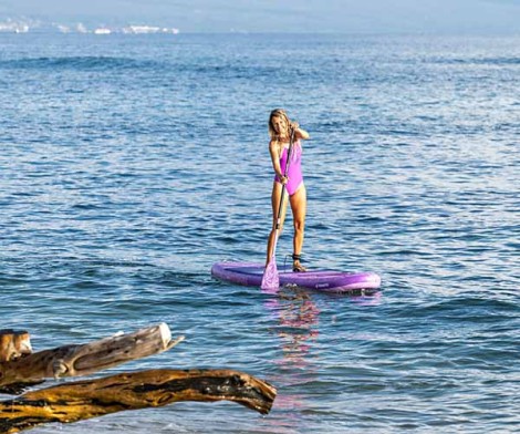 Fanatic Diamond Air Sup Pocket Set 10.4 am Strand Paddeln