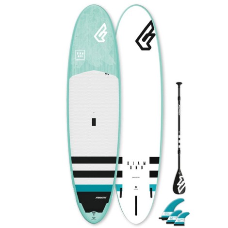 Fanatic Diamond Sup Bamboo Edition 2019 + Paddel Pure