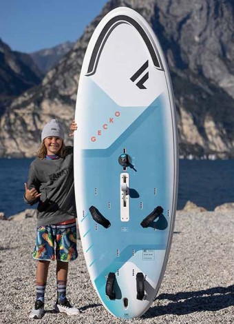 Fanatic Gecko HRS 156 L + Schwert mit so viel Spaß beim Windsurfing