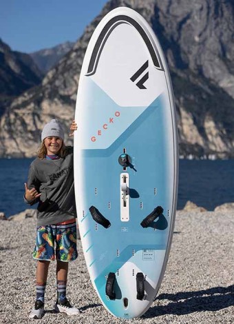 Fanatic Gecko HRS 156 L + Schwert mit so viel Spaß beim Windsurfing