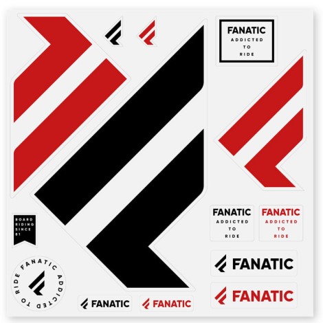 Fanatic Logo Sticker Sets