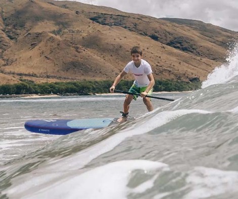 Fanatic Ripper Air Sup SLT C53 Board 025 vor der Welle