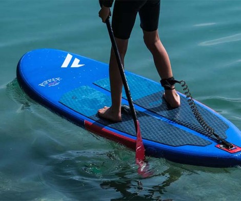 Fanatic Ripper Air Sup SLT C53 Board 025 auf dem See