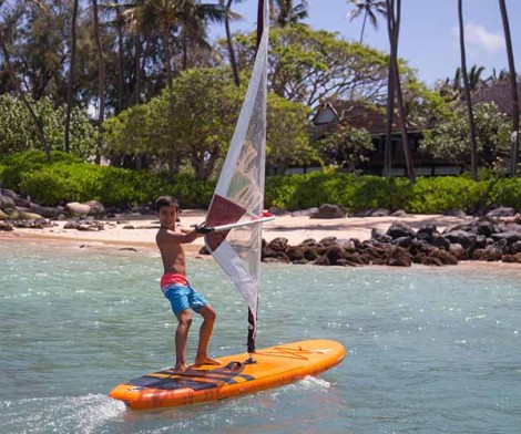 Fanatic Ripper Air Windsurf + Ripper Rig beim Windsurfen