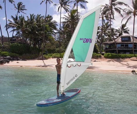Fanatic Viper Air Windsurf SLT C54 Board 025 beim Windsurfen