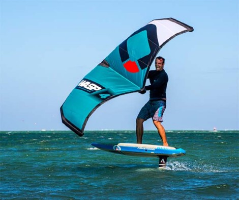 Indiana Ozone Wasp V1 3.0 beim Wingsurfing