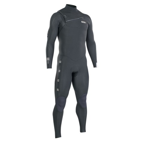 ION Seek Core 5.4 Front Zip Semidry Black