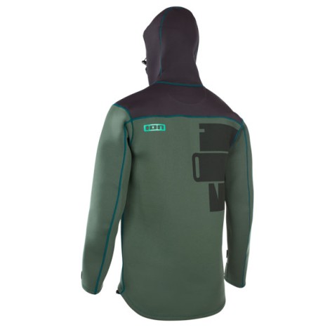 ION Neo Shelter Jacket Grün von hinten