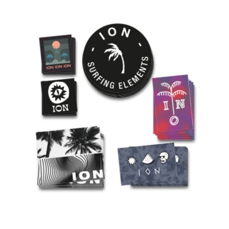 ION Elements Surfer Sticker Set