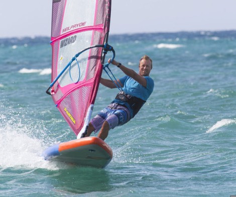 JP AllroundAir LE 11.0 Windsurf  beim Speedsurfen