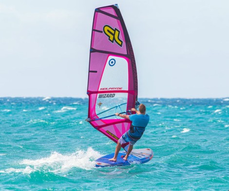 JP AllroundAir LE 11.0 Windsurf beim gleiten