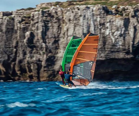 Loftsails Switchblade RaceSegel Rot 2022 zu zweit Windsurfen