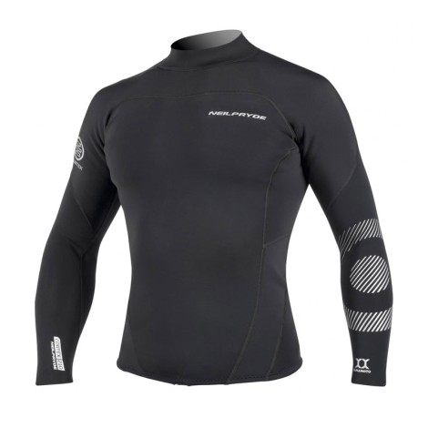 Neil Pryde Cortex Neo Top Black von vorne