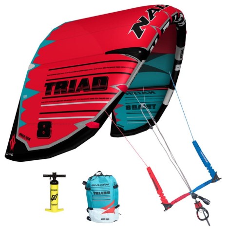 Naish Triad Freeride Kite Rot  Model 2020