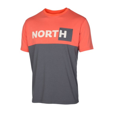 North Kite Tee SS CNS North Orange/ Grau